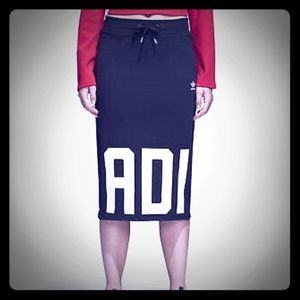 Adidas mid-length tube skirt
